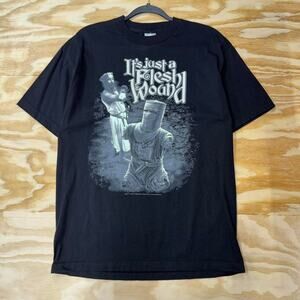 Vintage y2k monty python and the holy Grail movie promo tee